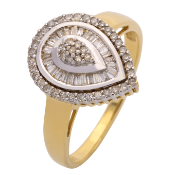 Traumhafter Diamantring in 585er Gold