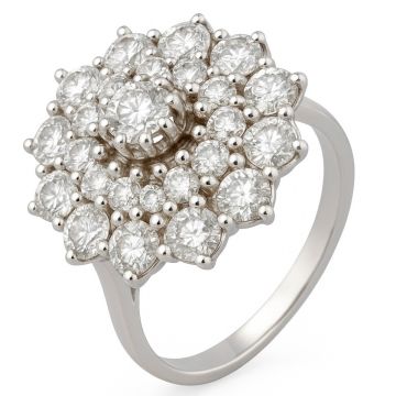 Diamantbesetzter traumhafter Cocktailring