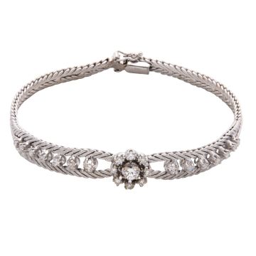 Traumhaftes Brillantarmband in Weißgold