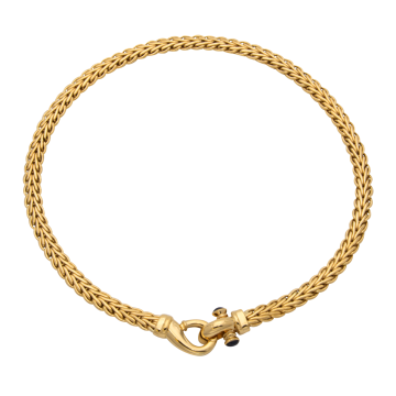 Modernes Collier in 585er Gold