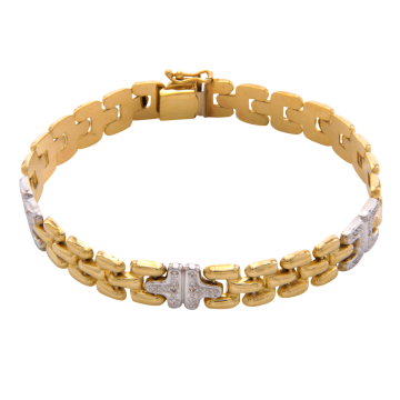 Diamantarmband in 585er Gold
