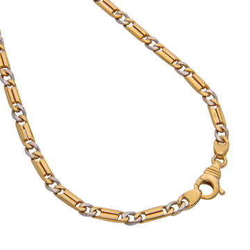 Massive Damenkette in 14 karätigem Gold