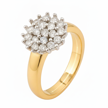 Traumhafter Brillantring in 585er Gold