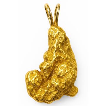 Kettenanhänger in Form eines Nuggets