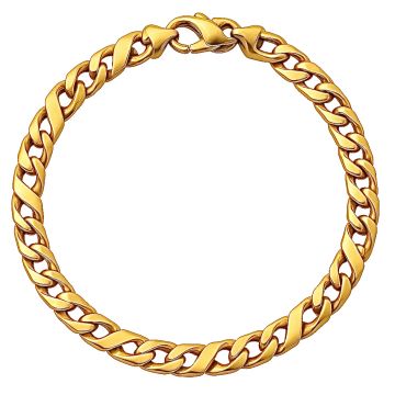 Zeitloses Armband in 585er Gold