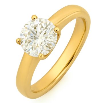 Traumhafter Brillant-Ring mit Solitär von 1,00 ct. in 750er Gold