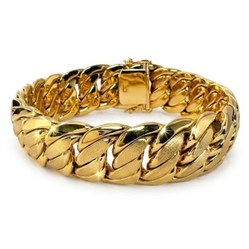 Traumhaftes auffälliges Armband in 585er Gold