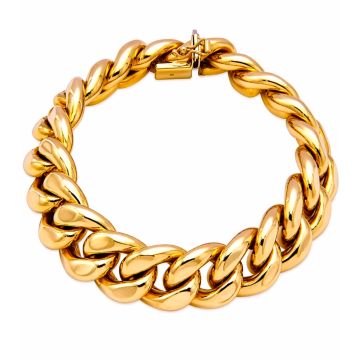 Sportliches Unisex Armband in 585er Gold