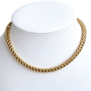 Wertvolle Kette aus 585 Gelbgold – Länge 43 cm