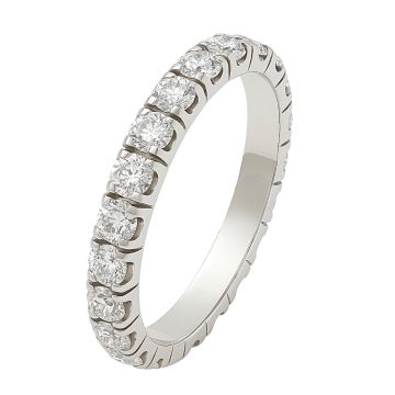 Memoire Ring in 585er Weißgold