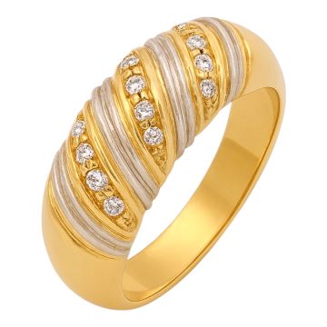 Massiver, brillantbesetzter Bandring