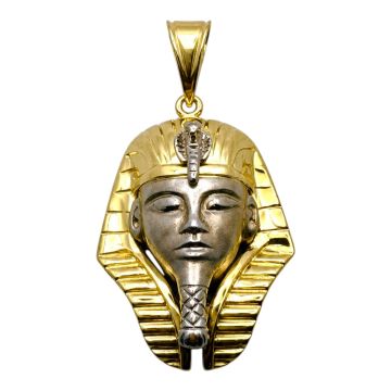 Großer Tut-Anch-Amun Anhänger in 585er Gold