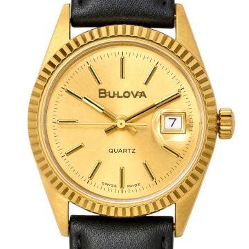 Bulova Damenuhr mit Lederband