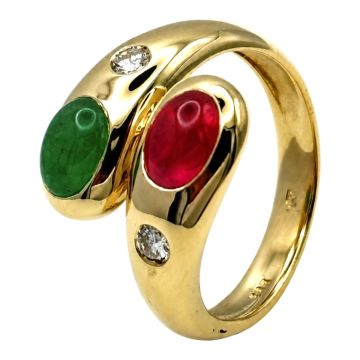 Bandring mit Brillanten