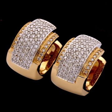 Traumhafter Ohrschmuck mit 142 Brillanten aus dem Hause „Christ“