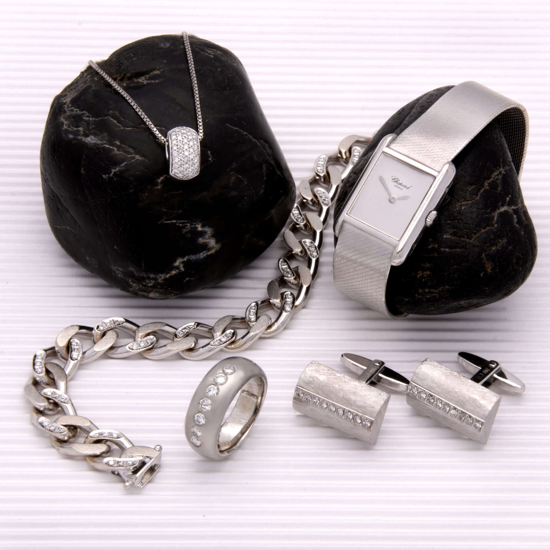 Schmuck in Weißgold und Bicolor